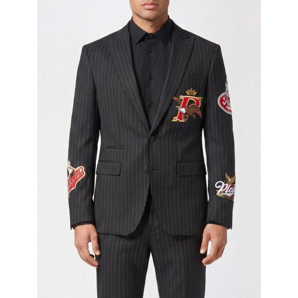 Philipp Plein Blazer Men Grey